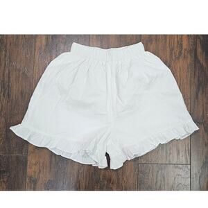 Revolve Commense  Shorts Size Small White NWOT